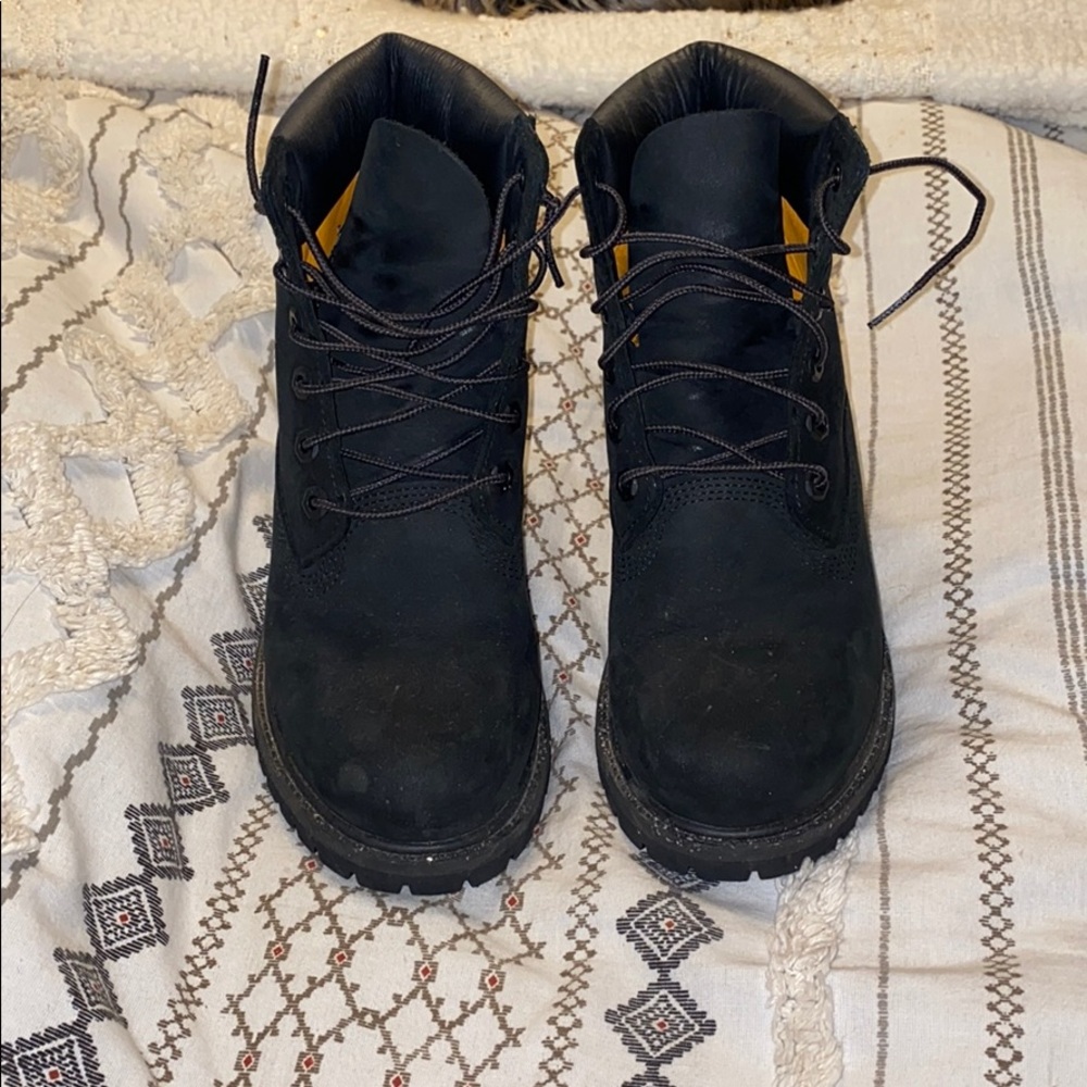 Women’s black timberland boots
